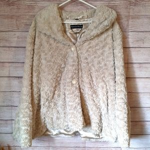 Pamela McCoy Faux Fur Jacket